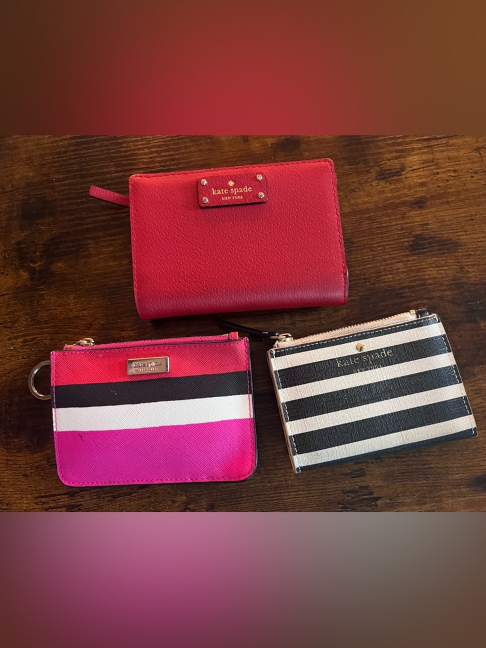 kate spade REHAB wallet bundle